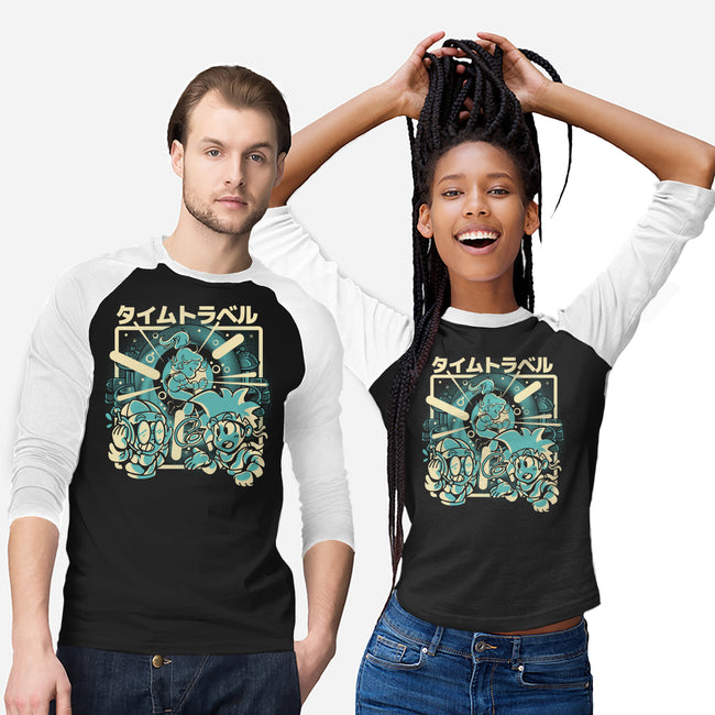 Traveling Through And Across Time-Unisex-Baseball-Tee-Sketchdemao