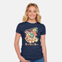 New Power-Womens-Fitted-Tee-Sketchdemao