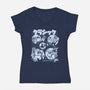 Good Old Games 02-Womens-V-Neck-Tee-Sketchdemao