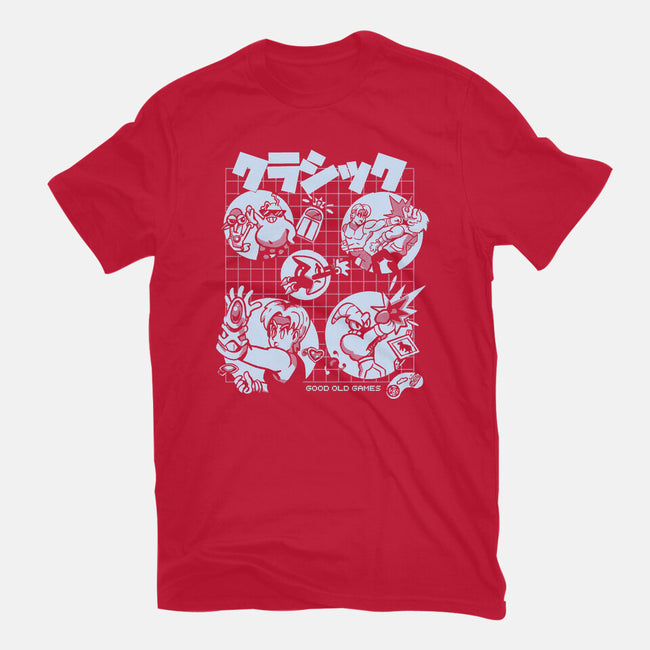 Good Old Games 02-Womens-Fitted-Tee-Sketchdemao