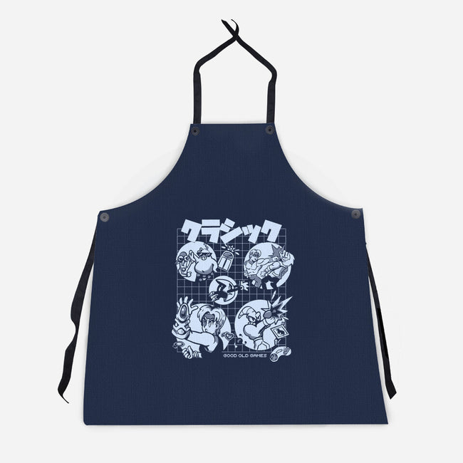 Good Old Games 02-Unisex-Kitchen-Apron-Sketchdemao