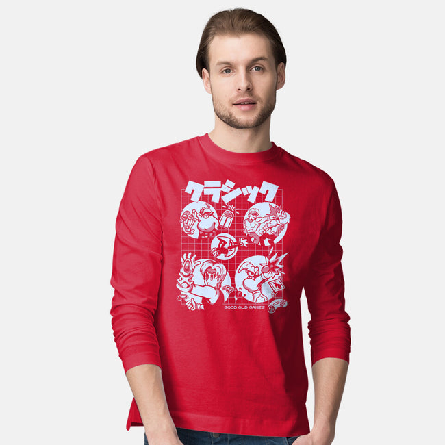 Good Old Games 02-Mens-Long Sleeved-Tee-Sketchdemao