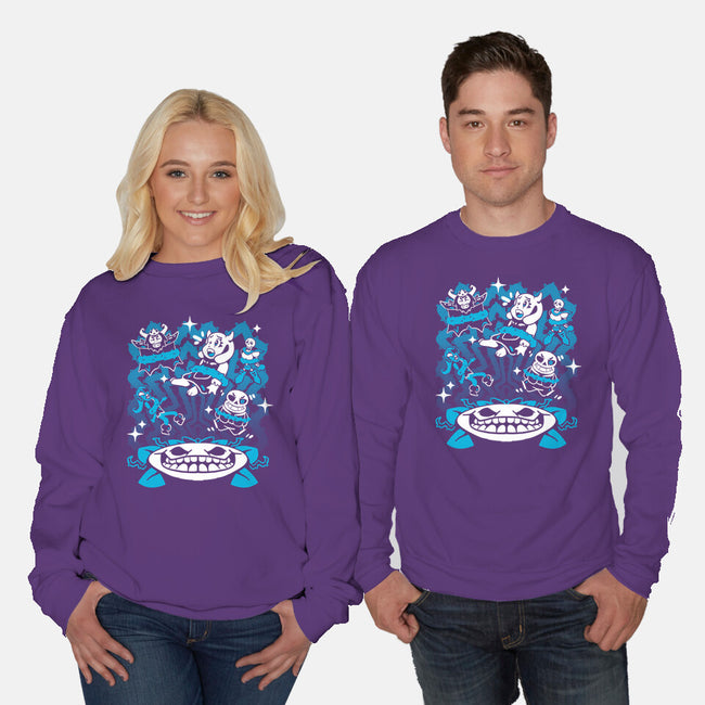 Pacifist-Unisex-Crew Neck-Sweatshirt-Sketchdemao