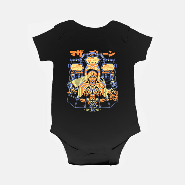 Mother Brain-Baby-Basic-Onesie-Sketchdemao