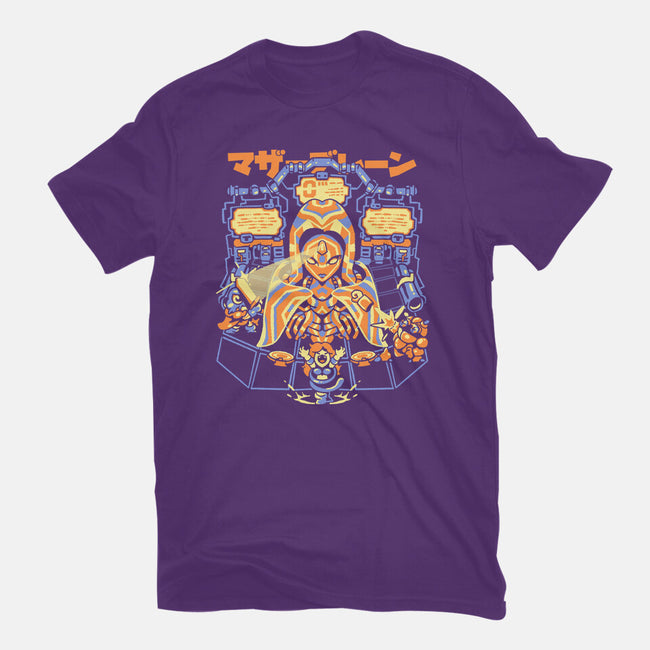 Mother Brain-Womens-Fitted-Tee-Sketchdemao