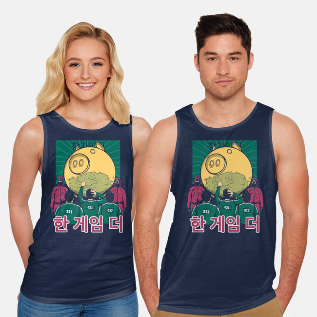 One More Game 456-Unisex-Basic-Tank-Claudia