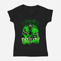 Slime Fatality-Womens-V-Neck-Tee-Diego Oliver