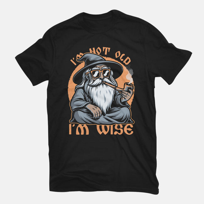 Wise Old Wizard-Unisex-Basic-Tee-Studio Mootant