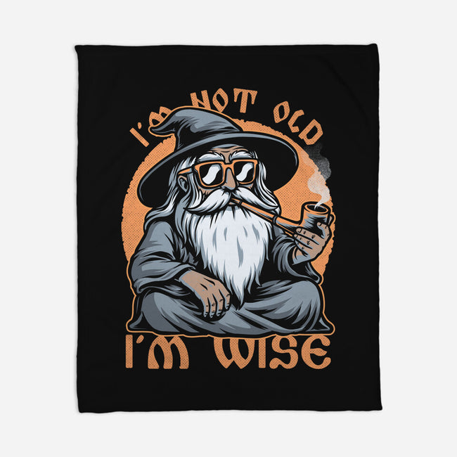 Wise Old Wizard-None-Fleece-Blanket-Studio Mootant