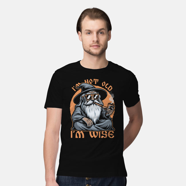 Wise Old Wizard-Mens-Premium-Tee-Studio Mootant