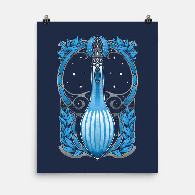 Elf Phial Light Star Potion-None-Matte-Poster-Studio Mootant