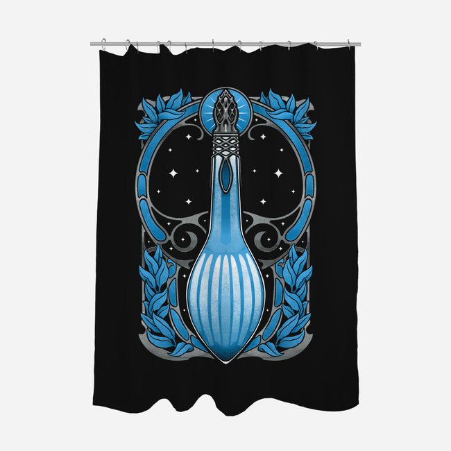 Elf Phial Light Star Potion-None-Polyester-Shower Curtain-Studio Mootant