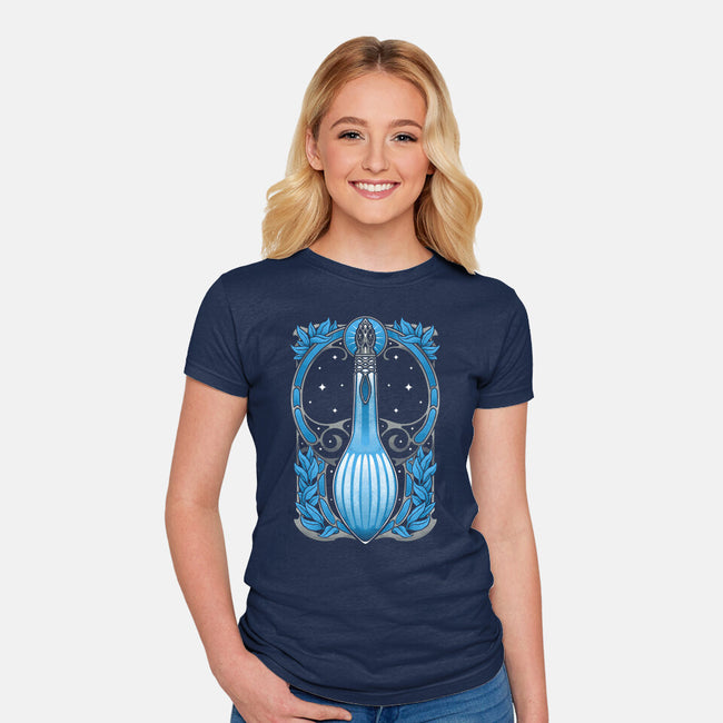 Elf Phial Light Star Potion-Womens-Fitted-Tee-Studio Mootant