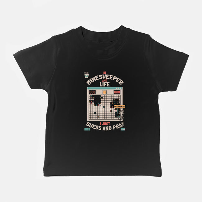 The Minesweeper Philosophy-Baby-Basic-Tee-Heyra Vieira