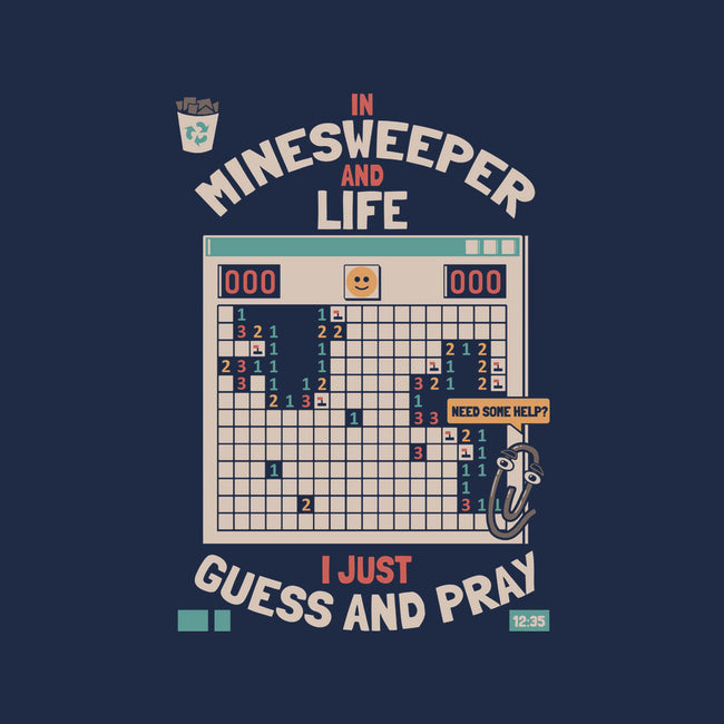 The Minesweeper Philosophy-None-Fleece-Blanket-Heyra Vieira