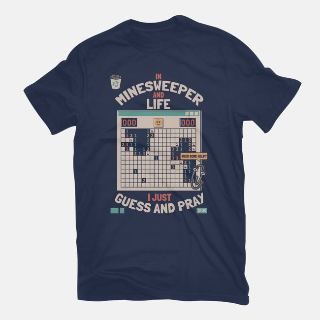 The Minesweeper Philosophy-Mens-Heavyweight-Tee-Heyra Vieira