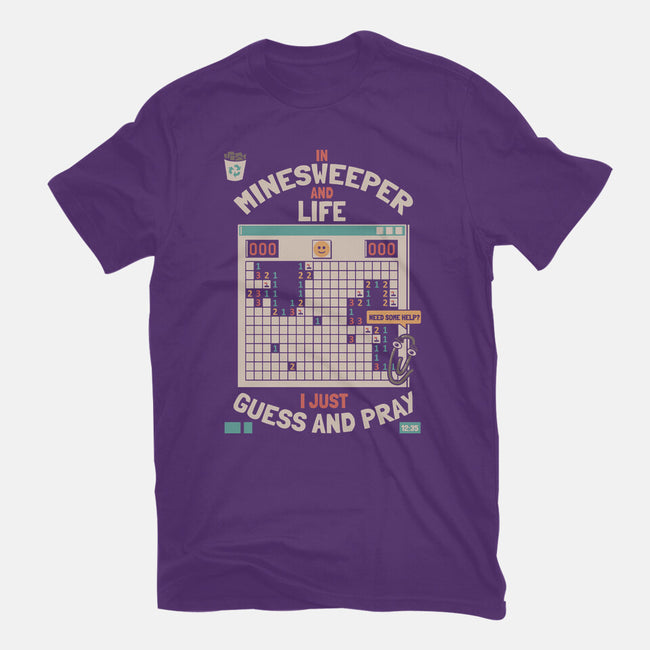 The Minesweeper Philosophy-Womens-Fitted-Tee-Heyra Vieira