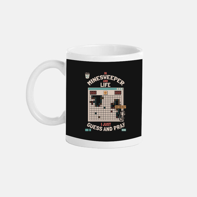 The Minesweeper Philosophy-None-Mug-Drinkware-Heyra Vieira