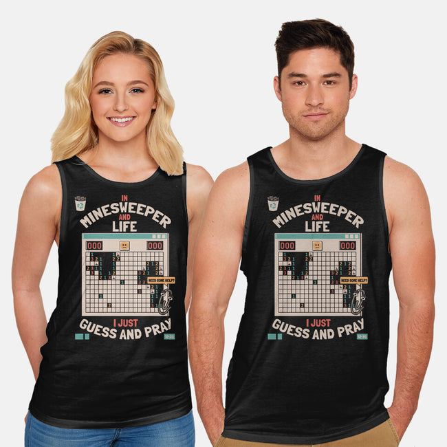 The Minesweeper Philosophy-Unisex-Basic-Tank-Heyra Vieira