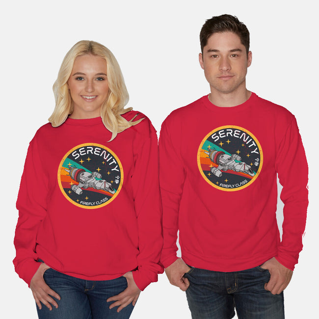 Serenity Firefly Class-Unisex-Crew Neck-Sweatshirt-DrMonekers