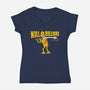 Kill Billions-Womens-V-Neck-Tee-erion_designs