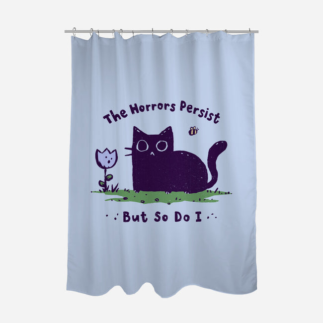 The Horrors Persist-None-Polyester-Shower Curtain-kg07