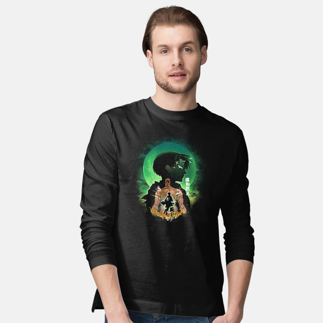 Levi Landscape-Mens-Long Sleeved-Tee-dandingeroz