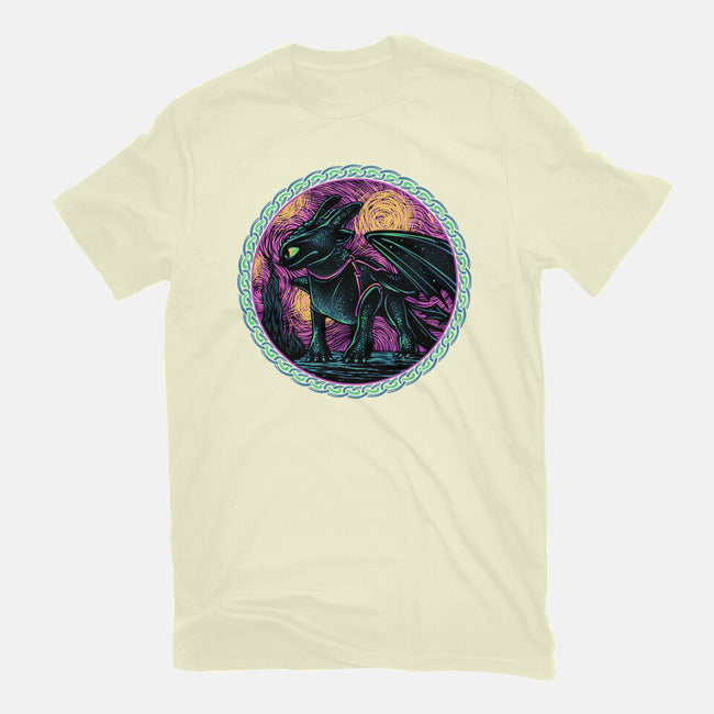 Fury Of The Night Sky-Mens-Basic-Tee-glitchygorilla