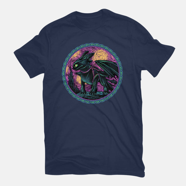 Fury Of The Night Sky-Unisex-Basic-Tee-glitchygorilla