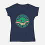 Pet Friendly We Are-Womens-V-Neck-Tee-Getsousa!