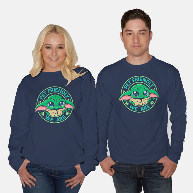 Pet Friendly We Are-Unisex-Crew Neck-Sweatshirt-Getsousa!