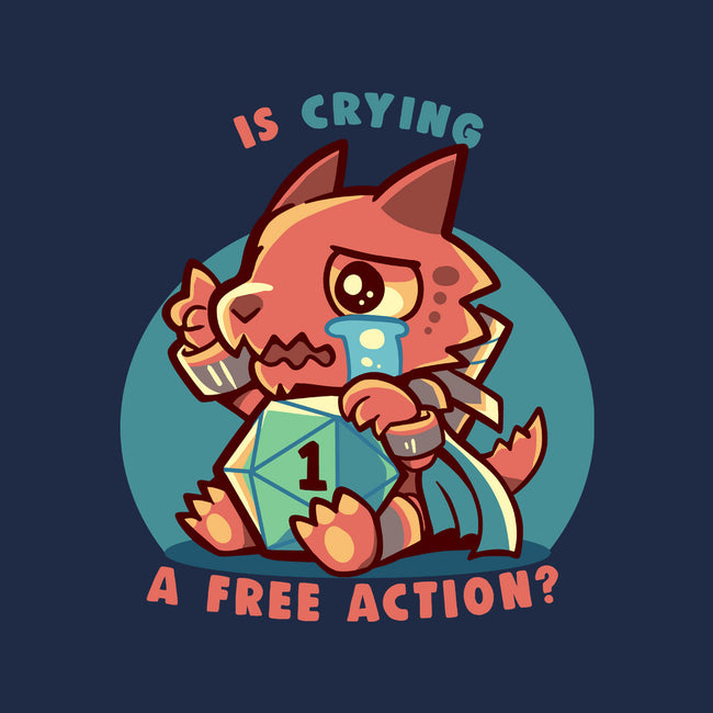 Crying Is A Free Action-None-Stretched-Canvas-TechraNova