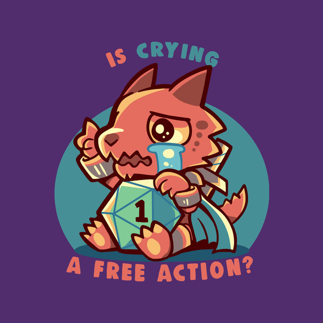 Crying Is A Free Action-None-Fleece-Blanket-TechraNova