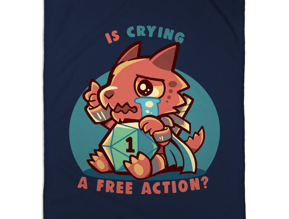 Crying Is A Free Action