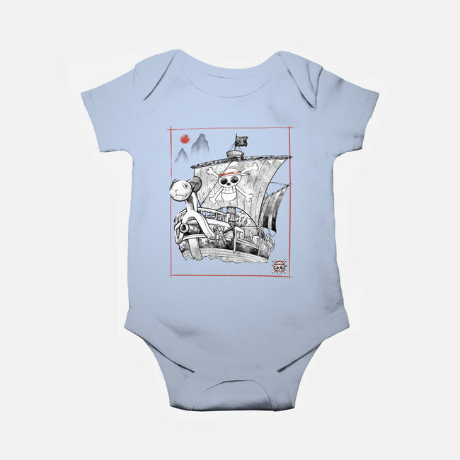 Going Merry Sumi-E-Baby-Basic-Onesie-Astrobot Invention