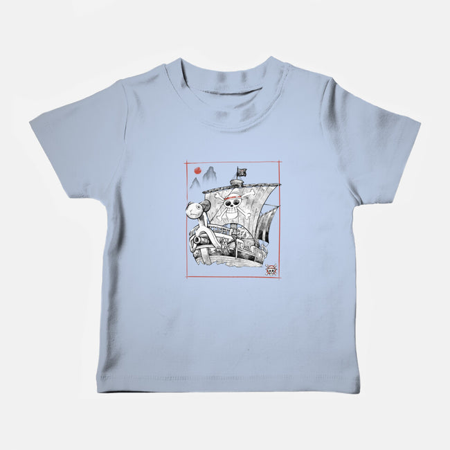 Going Merry Sumi-E-Baby-Basic-Tee-Astrobot Invention