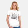 Going Merry Sumi-E-Womens-Fitted-Tee-Astrobot Invention