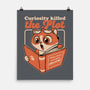 Curious Cat Book-None-Matte-Poster-Studio Mootant