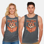 Curious Cat Book-Unisex-Basic-Tank-Studio Mootant