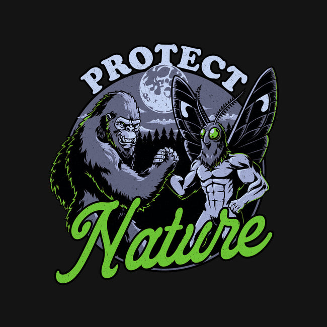 Cryptids Protect Nature-Womens-Basic-Tee-Studio Mootant