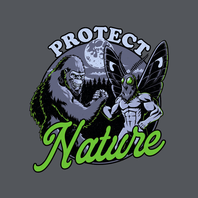 Cryptids Protect Nature-None-Removable Cover w Insert-Throw Pillow-Studio Mootant