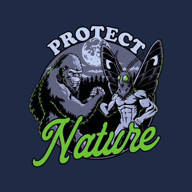 Cryptids Protect Nature-Womens-Basic-Tee-Studio Mootant