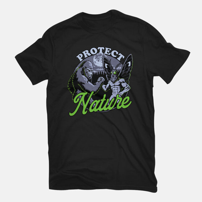 Cryptids Protect Nature-Youth-Basic-Tee-Studio Mootant