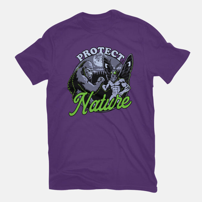 Cryptids Protect Nature-Womens-Fitted-Tee-Studio Mootant