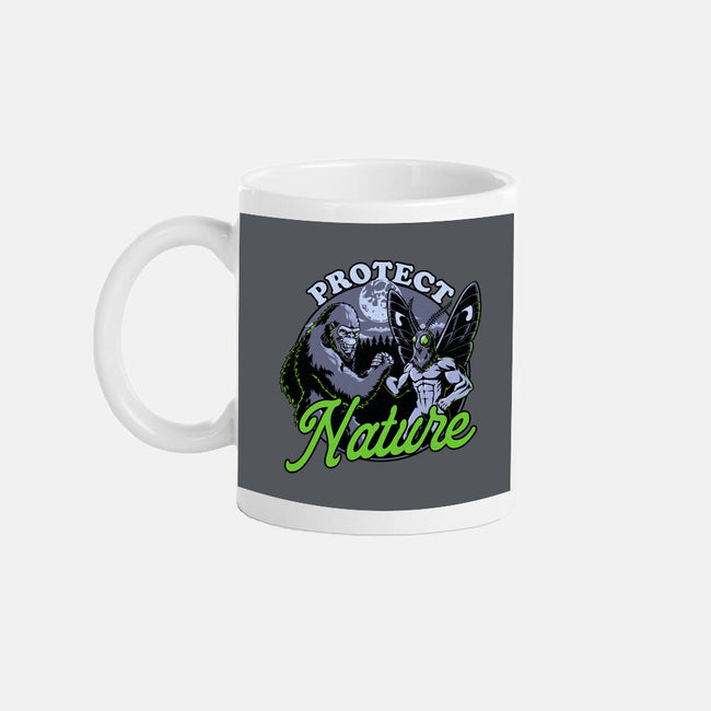 Cryptids Protect Nature-None-Mug-Drinkware-Studio Mootant