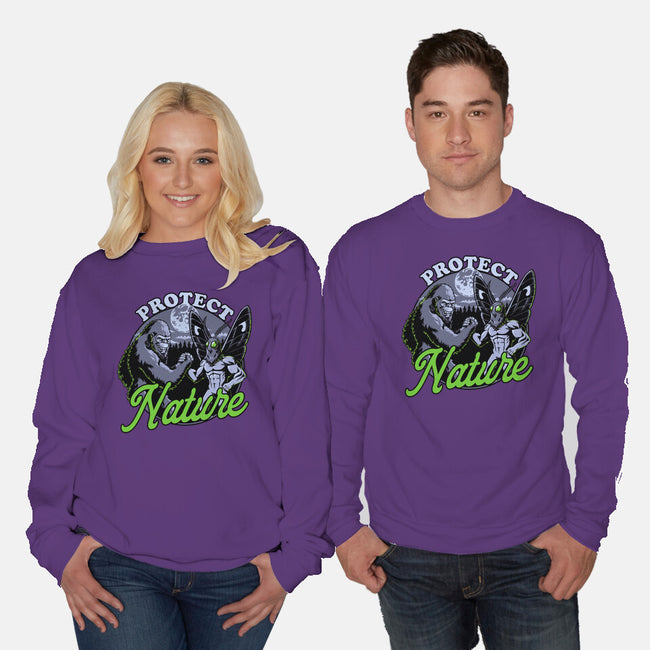 Cryptids Protect Nature-Unisex-Crew Neck-Sweatshirt-Studio Mootant