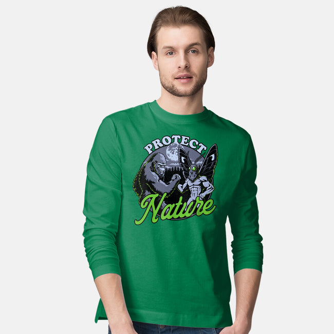 Cryptids Protect Nature-Mens-Long Sleeved-Tee-Studio Mootant