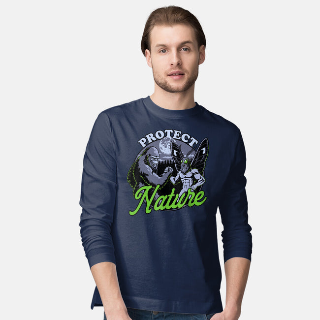 Cryptids Protect Nature-Mens-Long Sleeved-Tee-Studio Mootant