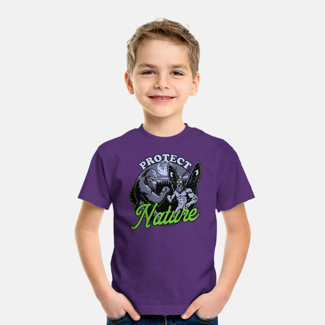 Cryptids Protect Nature-Youth-Basic-Tee-Studio Mootant