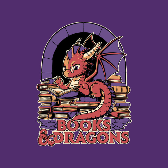 Books And Dragons-Youth-Basic-Tee-Studio Mootant